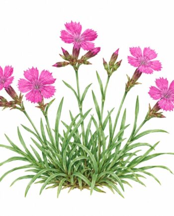 Dianthus carthusianorum 'Rupert's Pink'