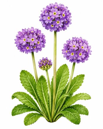Primula denticulata 'Lilac'